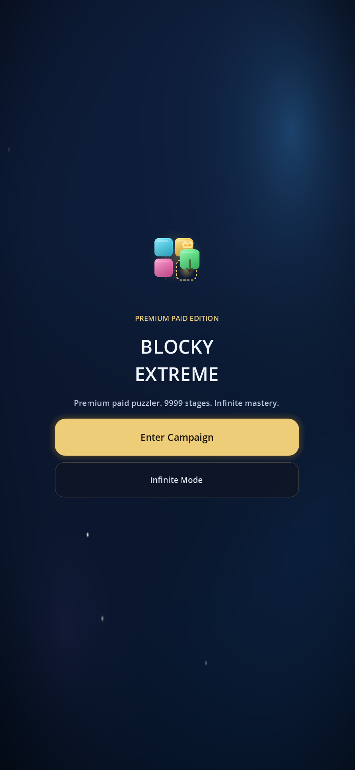 Blocky Extreme premium main menu screenshot