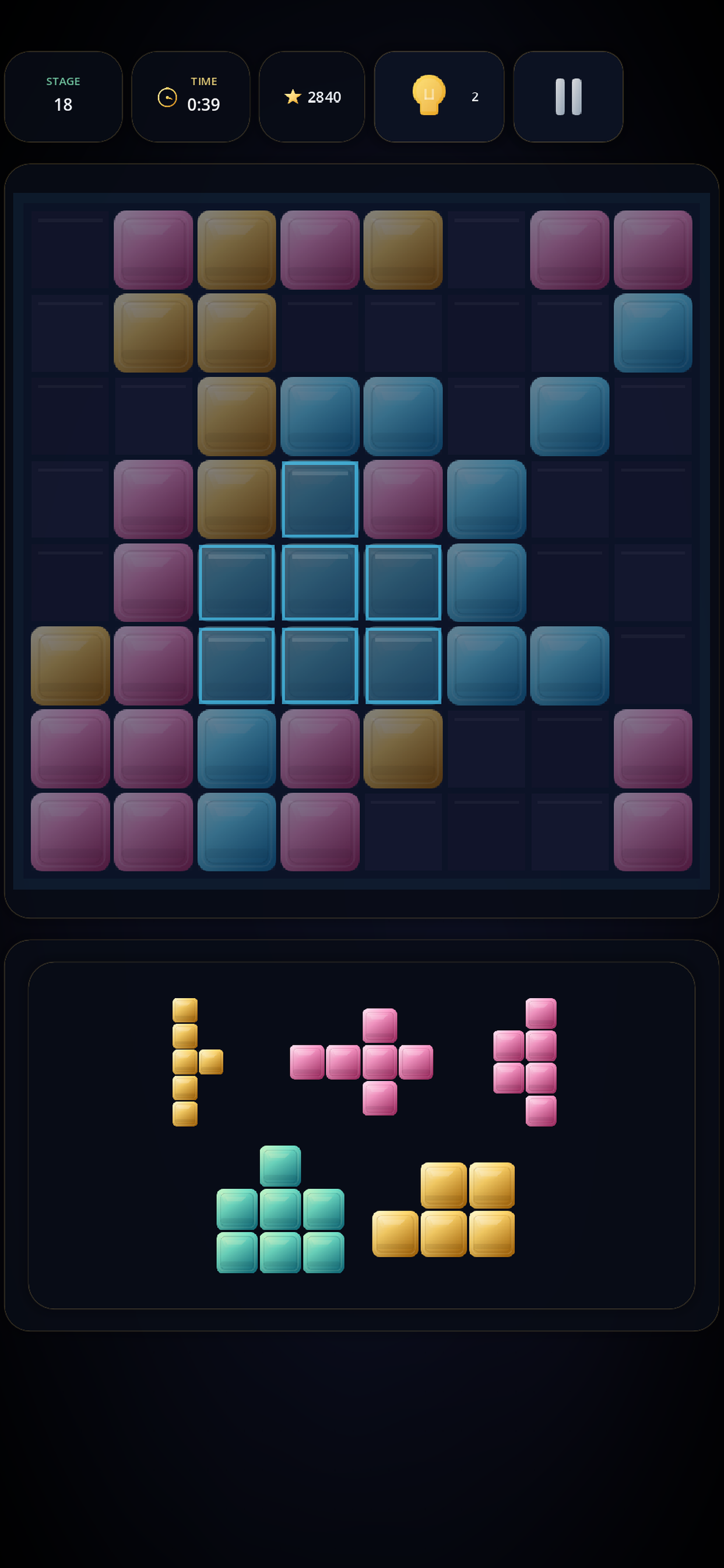 Blocky Extreme board screenshot
