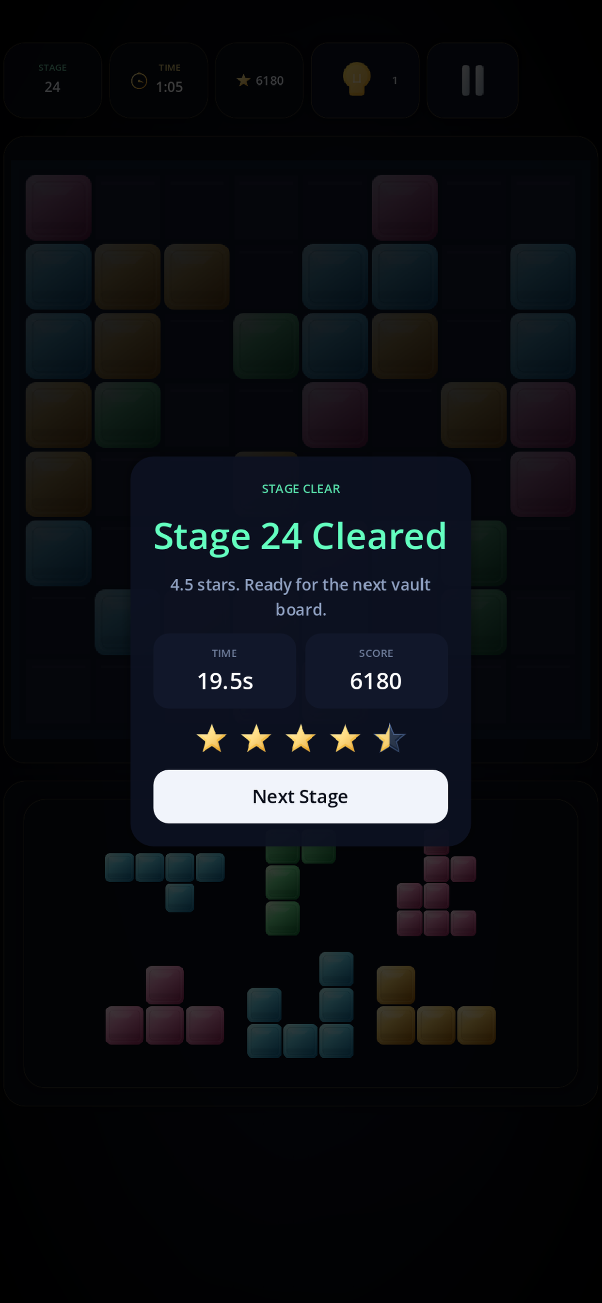 Blocky Extreme stage complete screenshot