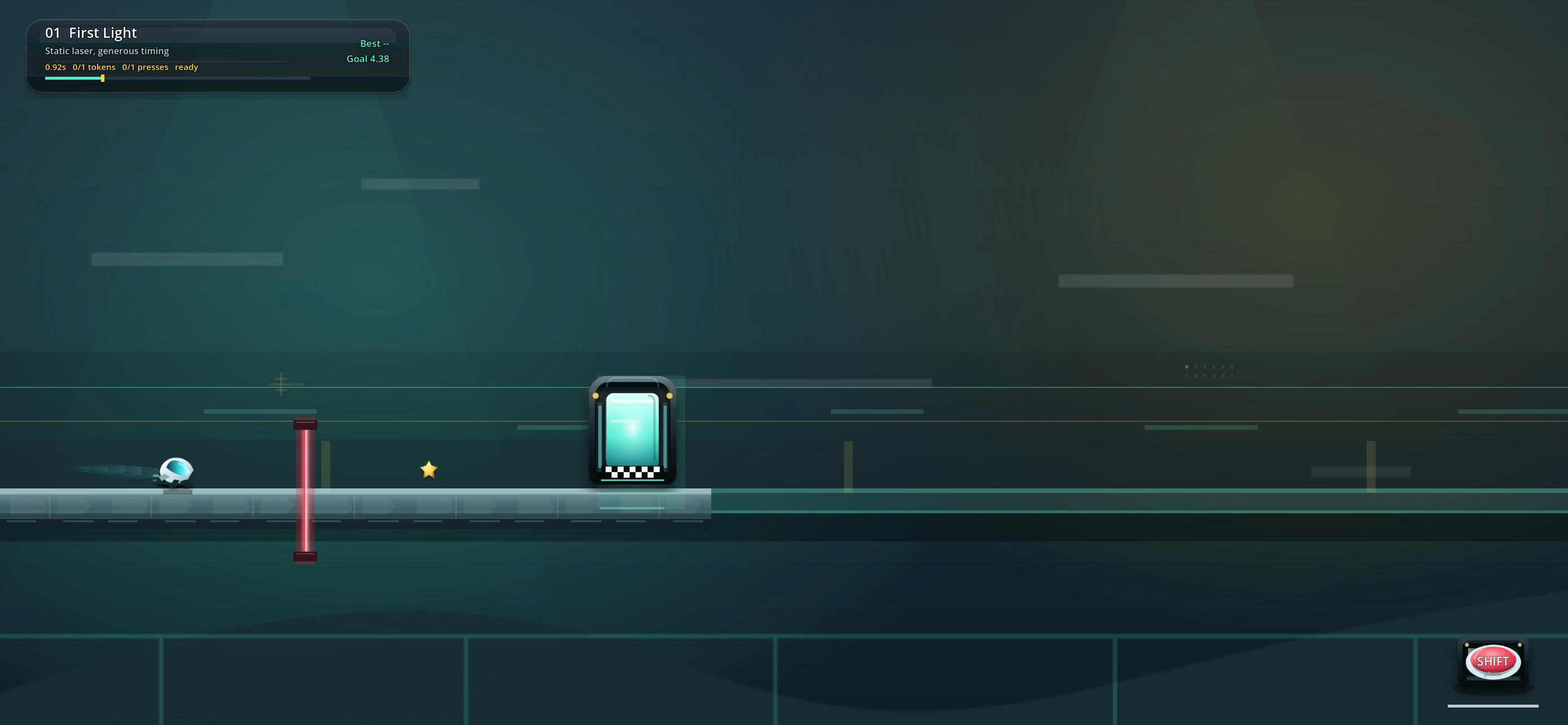 Button Run main menu screenshot